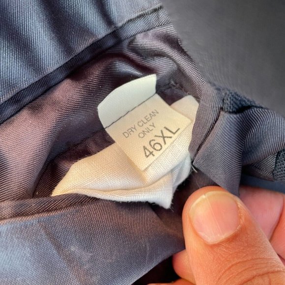 Brookford Classic Men Blazer Sport Coat Two Button Handcrafted in USA Size 46XL - Picture 10 of 10